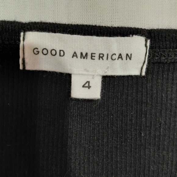 NWOT Good American Ribbed Racerback Bodysuit - Picture 3 of 4